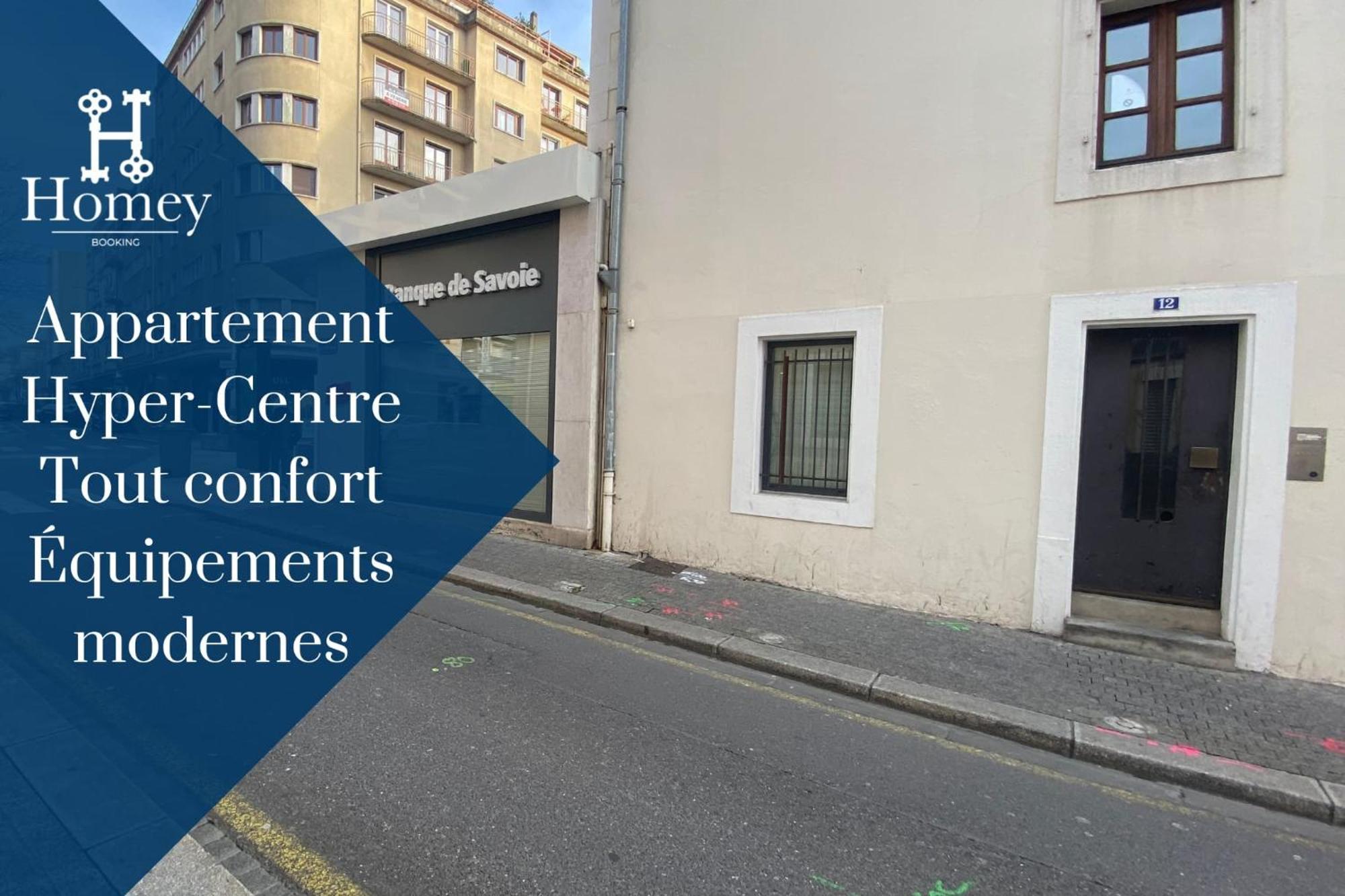 Homey Forest - Hypercentre - Proche Gare Et Tram - Wifi & Netflix Annemasse Εξωτερικό φωτογραφία